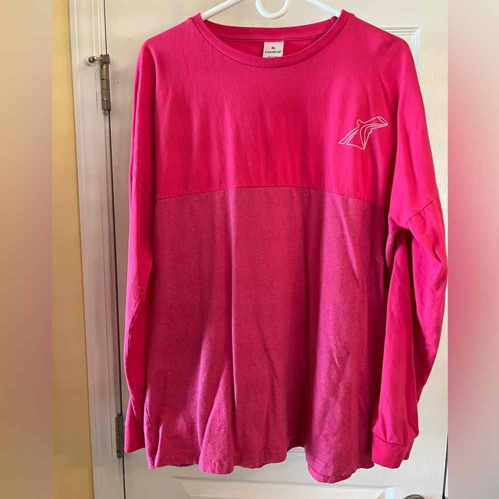 EUC - Carnival Cruise Long Sleeve, WORN ONCE